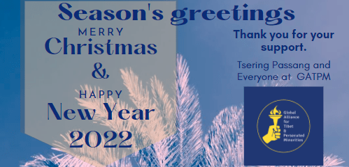 Season's Greetings - Wishing you a Merry Christmas and a very Happy New Year 2022!