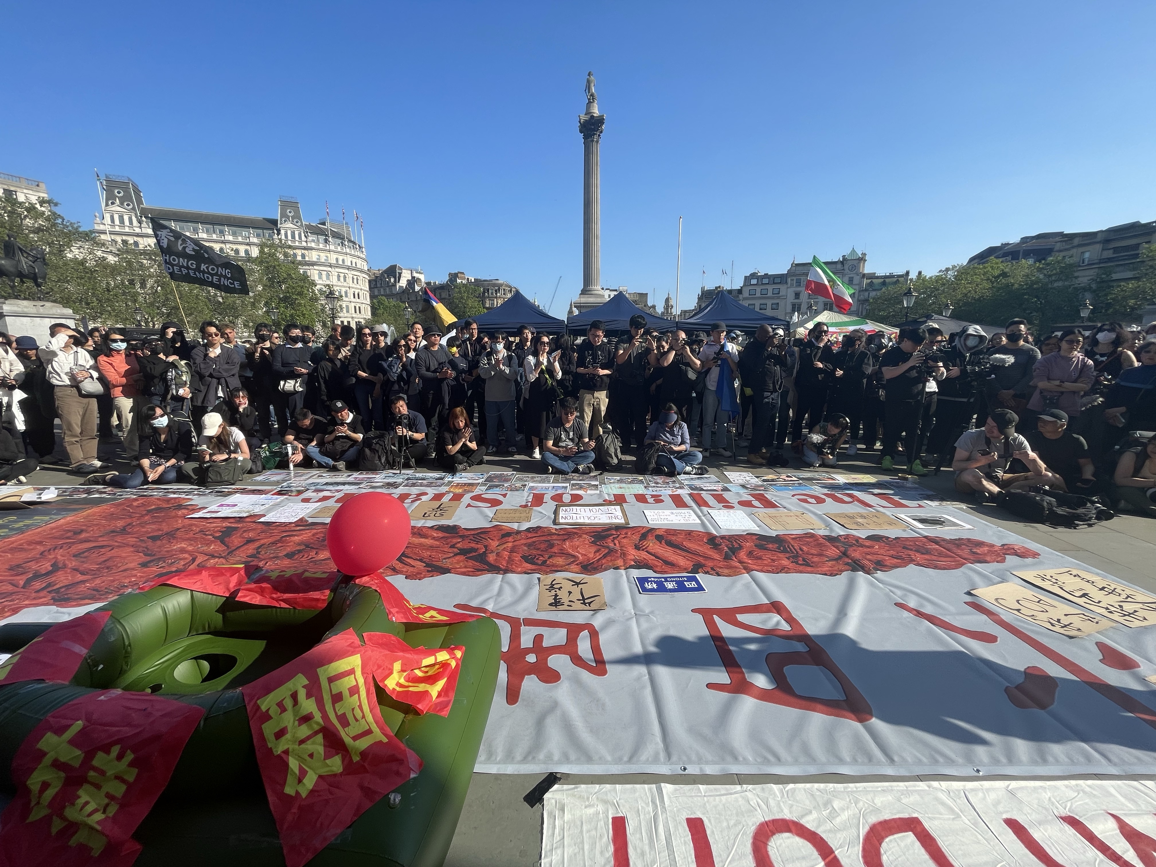 China’s leaders condemned – Protests and rallies across UK marked 34th ...