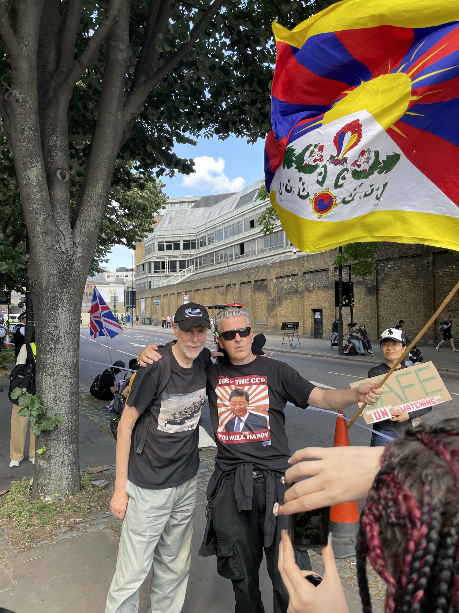 United Against Repression: GATPM Joins Mass Rally to Stop China’s Mega-Embassy in London