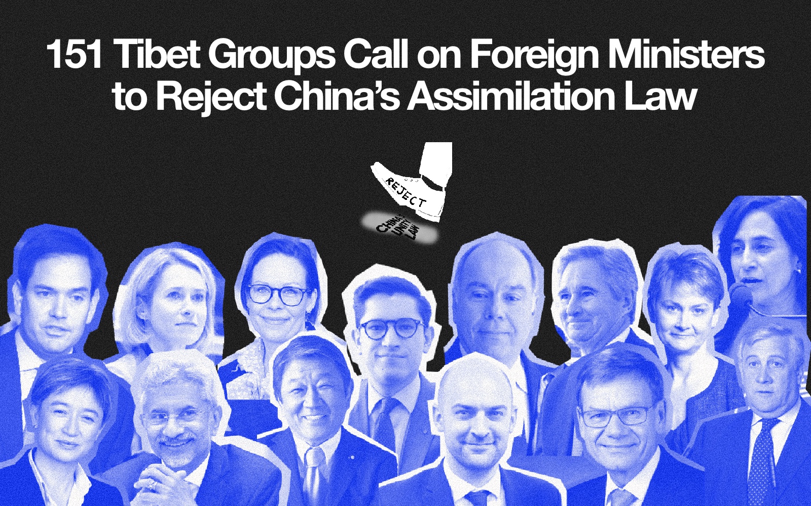 151 Tibet Groups Call on Foreign Ministers to Reject China’s Assimilation Law